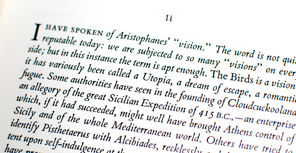 Aristophanes: The Birds and The Frogs.