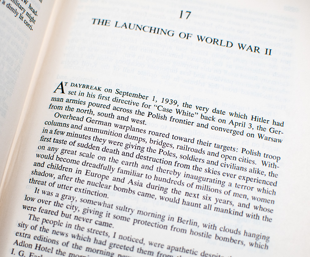 The Rise And Fall Of The Third Reich: A History of Nazi Germany.