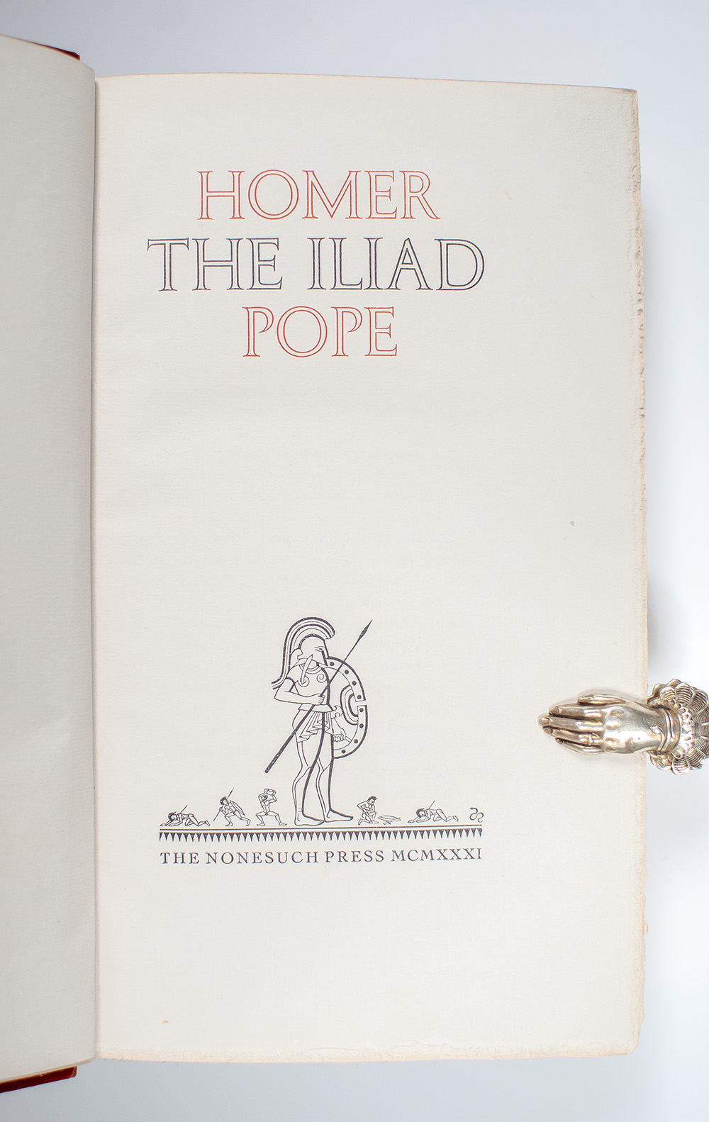 The Iliad.