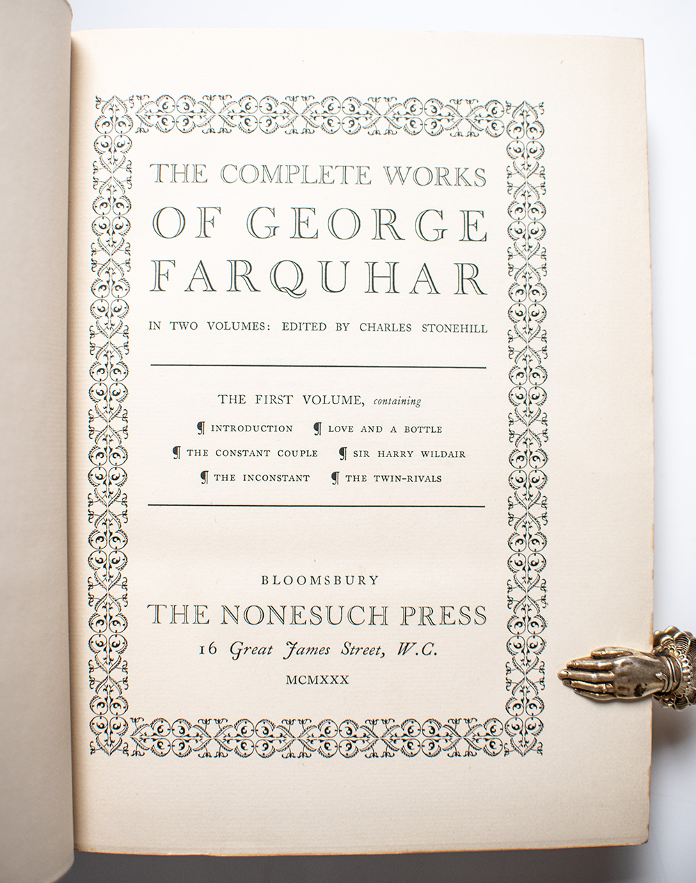 The Complete Works of George Farquhar.
