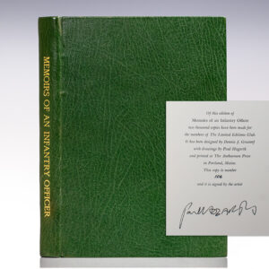 Memoirs of an Infantry Officer.