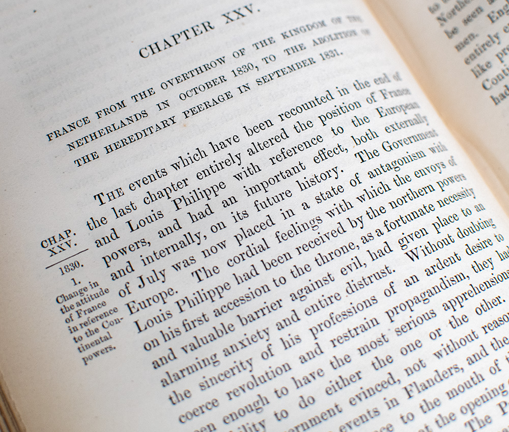 History of Europe: From the Fall of Napoleon in MDCCCXV to the Accession of Louis Napoleon in MDCCCLII Vol IV.