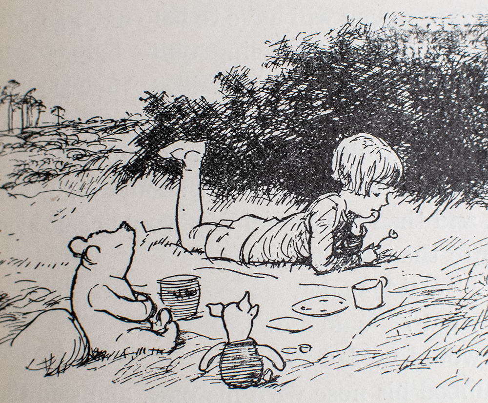 The Four Pooh Books: When We Were Very Young; Winnie-The-Pooh; Now We Are Six; The House At Pooh Corner.