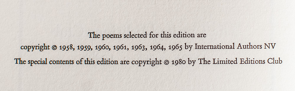 Poems By Robert Graves.