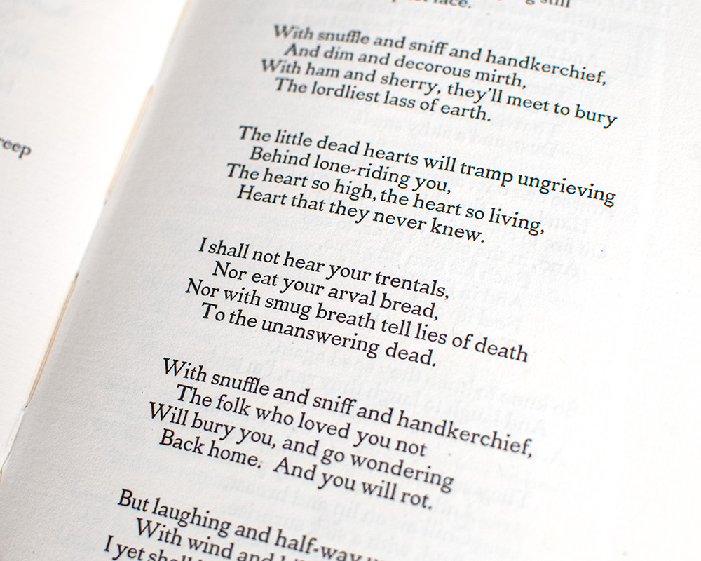 The Collected Poems of Rupert Brooke.