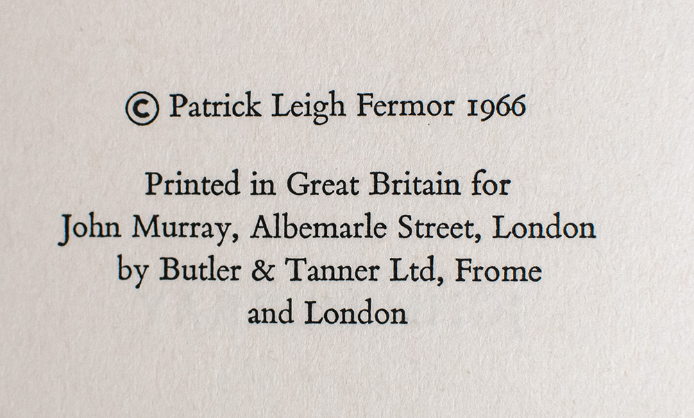 Roumeli: Travels in Northern Greece.