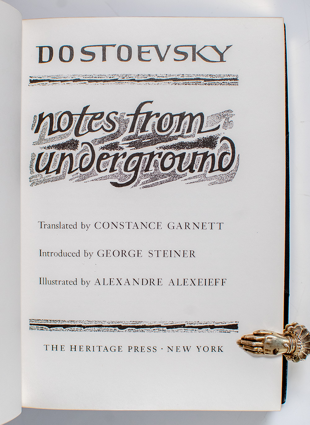 Dostoevsky: Notes From Underground and The Gambler.