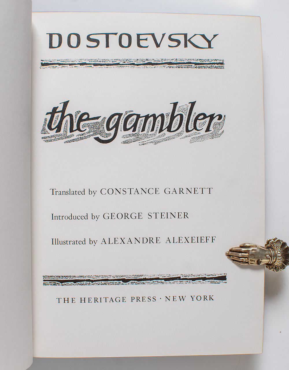 Dostoevsky: Notes From Underground and The Gambler.