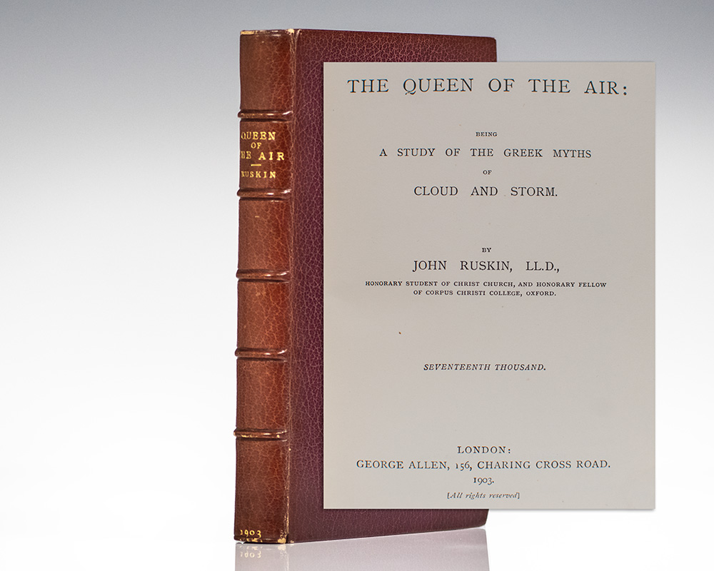 The Queen of the Air: Being a Study of the Greek Myths of Cloud and Storm