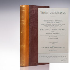 The Three Cruikshanks: A Bibliographical Catalogue