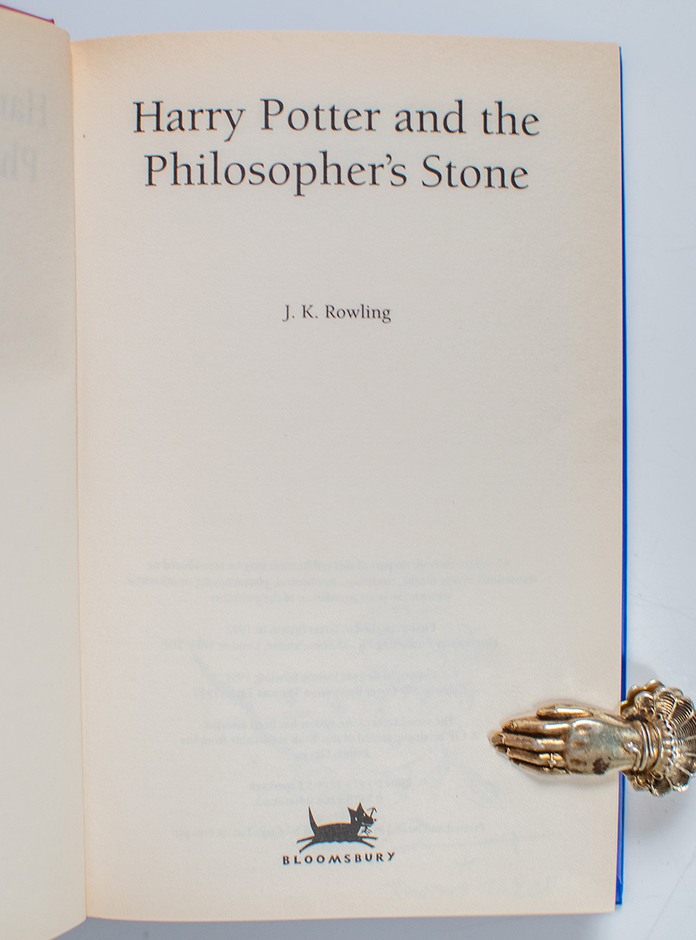 Harry Potter and the Philosopher’s Stone.