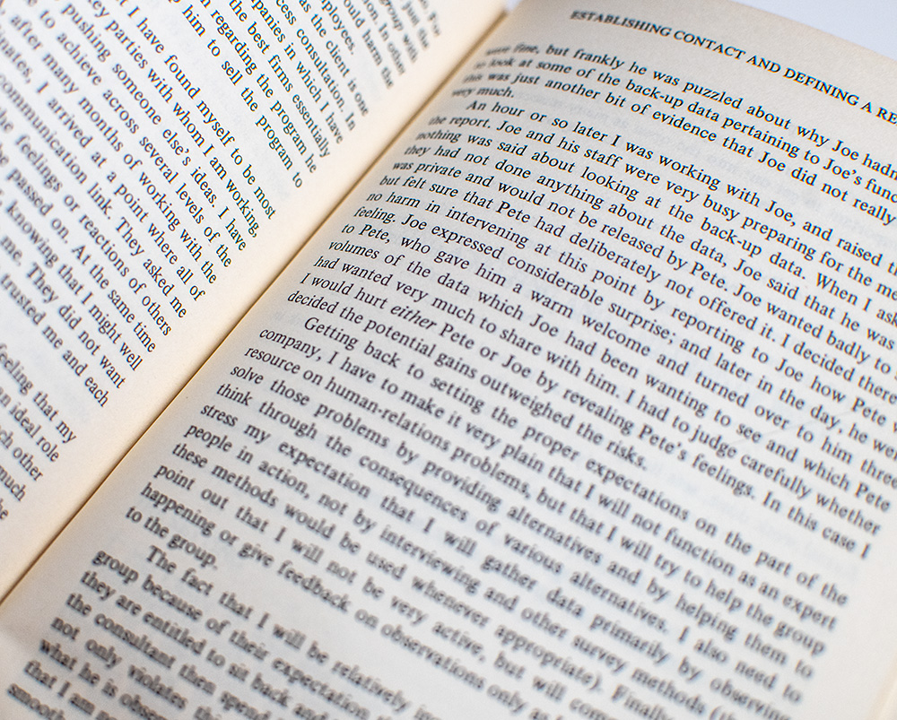 Process Consultation: Its Role In Organization Development.