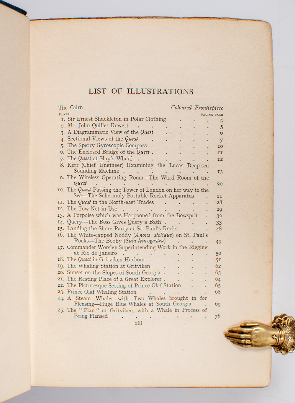 Shackleton's Last Voyage. The Story of the Quest.