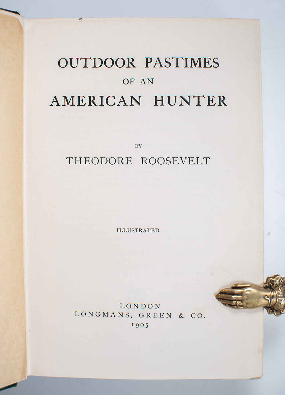 Outdoor Pastimes of an American Hunter.