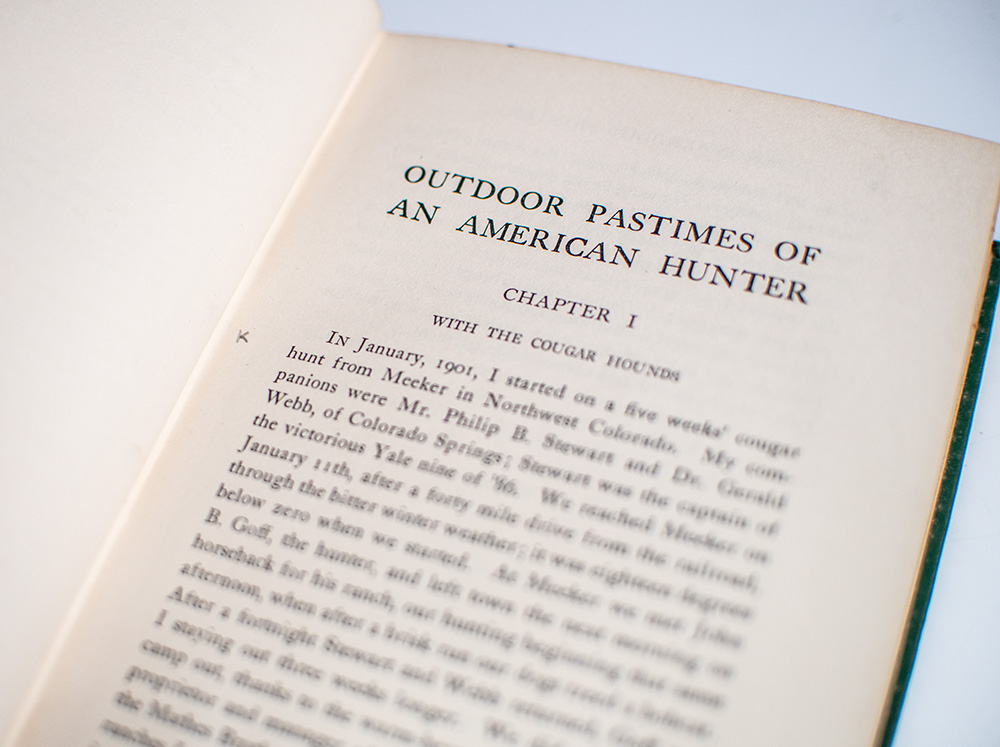 Outdoor Pastimes of an American Hunter.