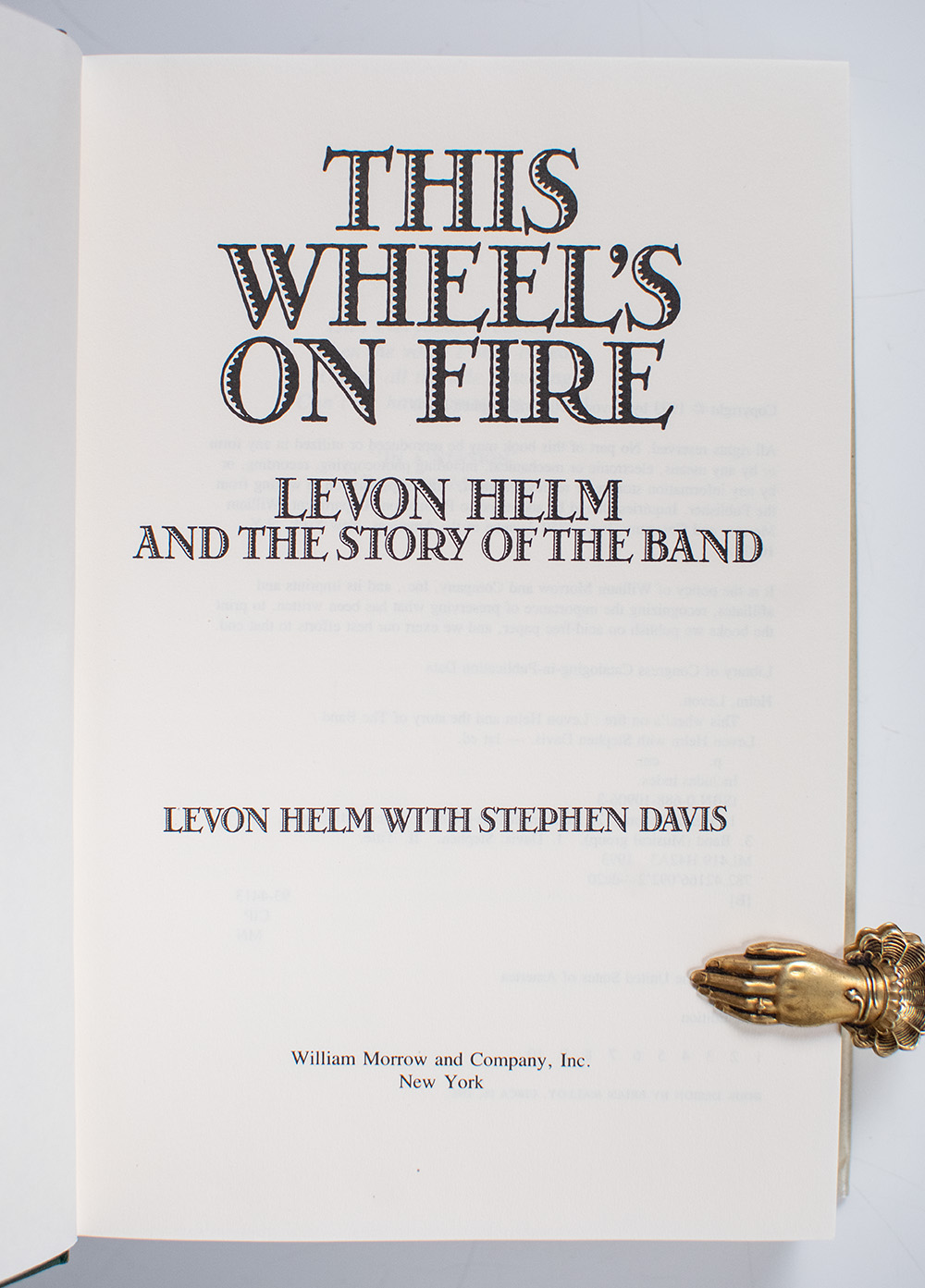 This Wheel's on Fire: Levon Helm and the Story of the Band.