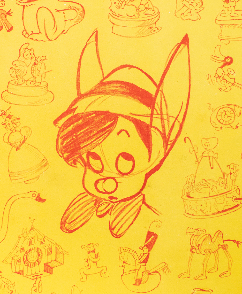 Walt Disney's Version of Pinocchio.