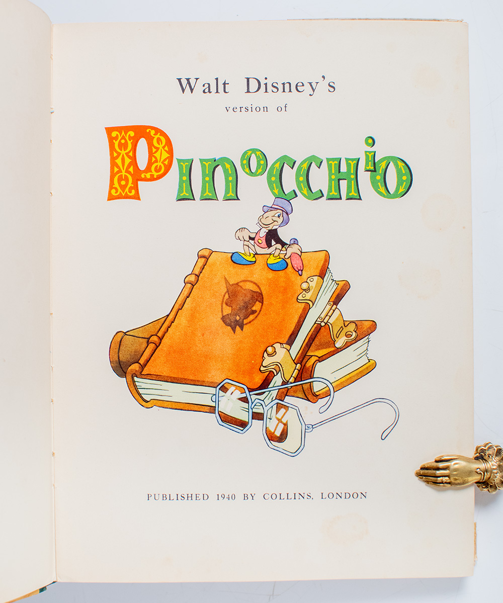 Walt Disney's Version of Pinocchio.