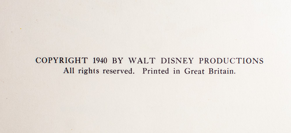 Walt Disney's Version of Pinocchio.