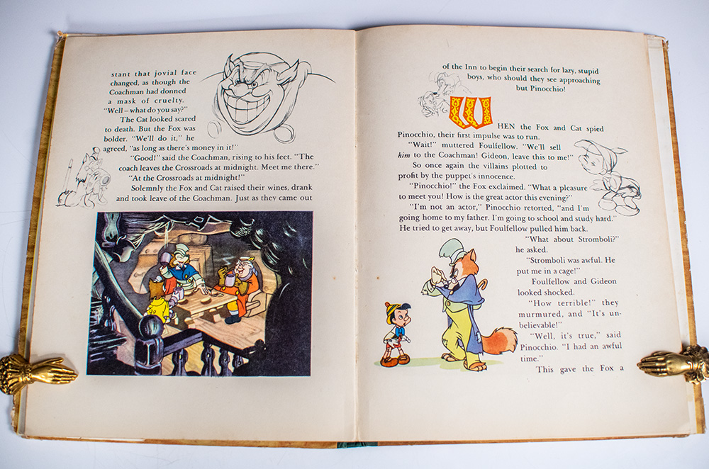 Walt Disney's Version of Pinocchio.