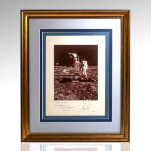 Neil Armstrong Signed Photograph.