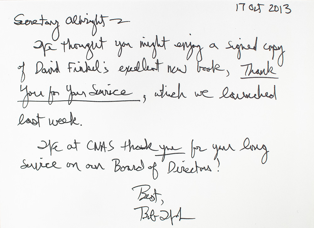 Thank You For Your Service.