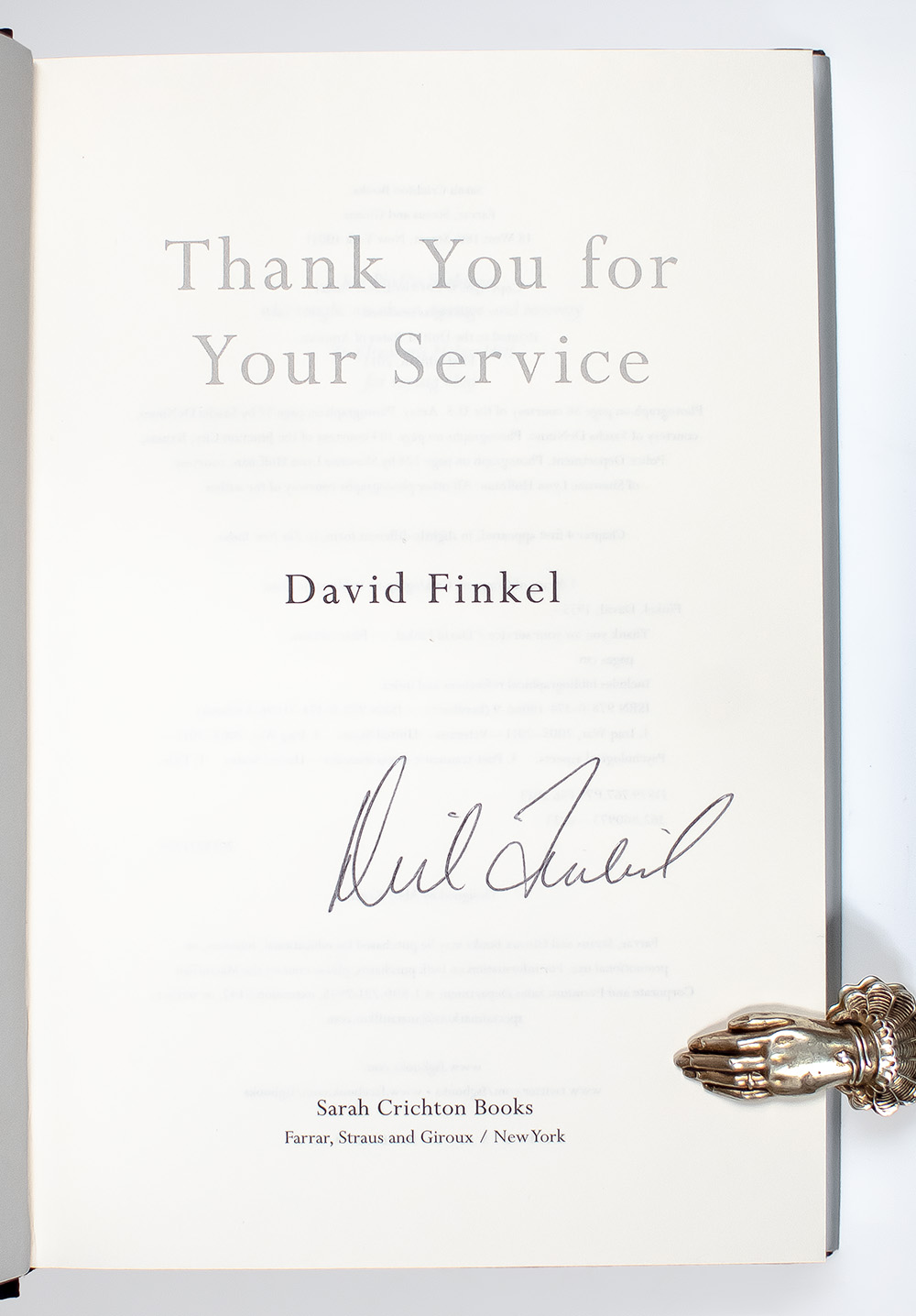 Thank You For Your Service.