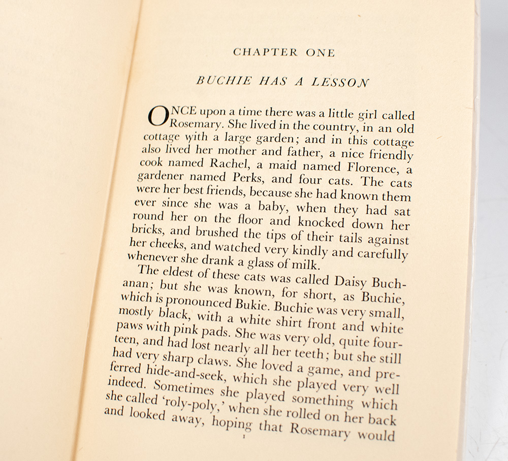 The Cats and Rosemary.