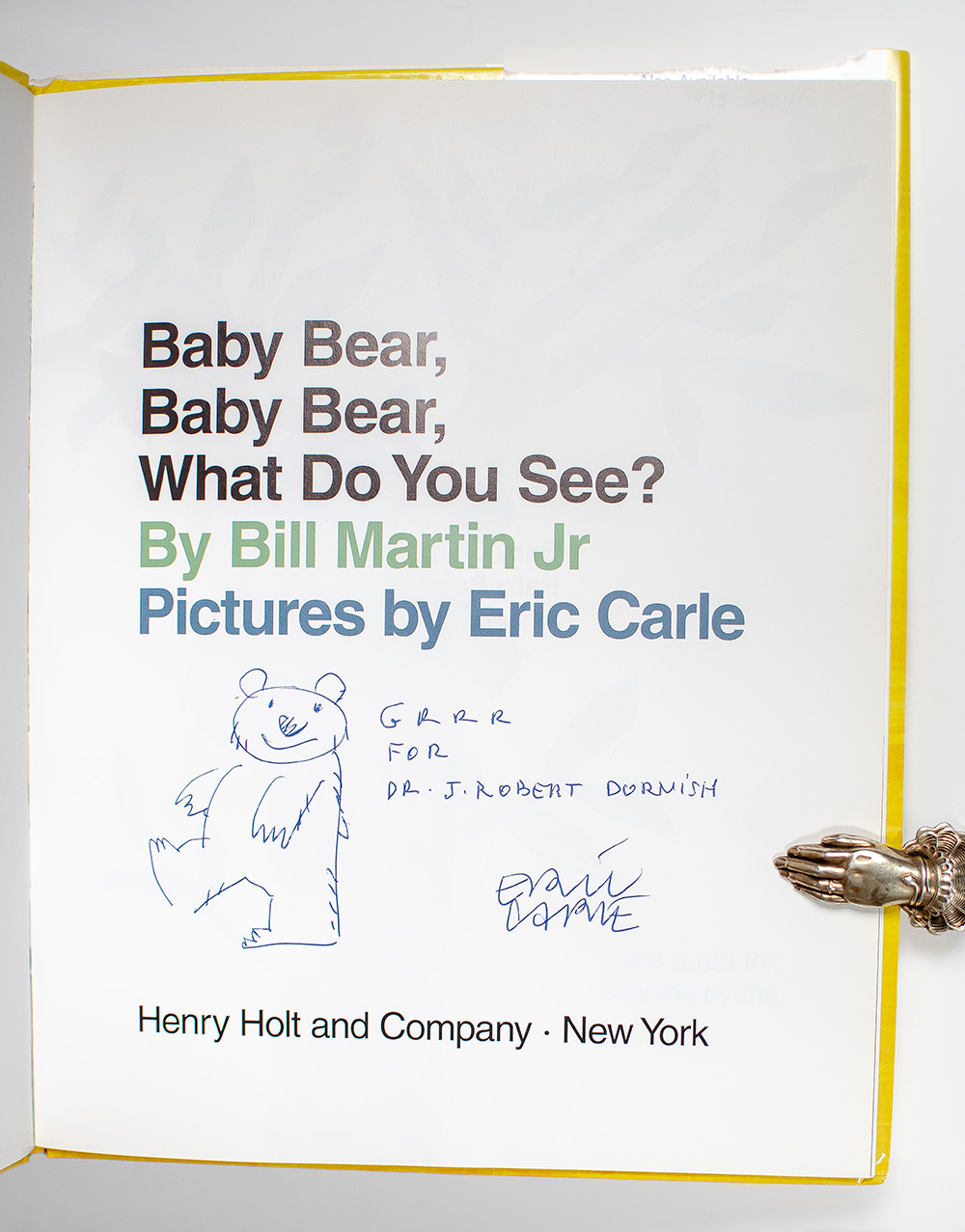 Baby Bear, Baby Bear, What Do You See?