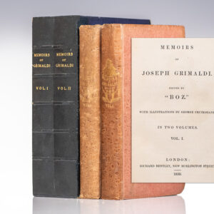 Memoirs of Joseph Grimaldi. Edited by "Boz."