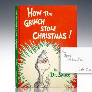 Dr. Seuss' How The Grinch Stole Christmas; Inscribed by him
