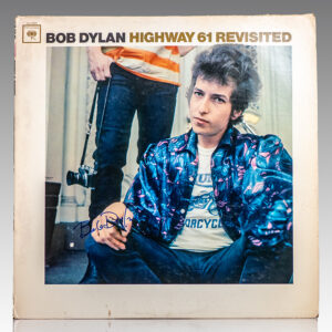 Bob Dylan Signed Highway 61 Revisited Album.