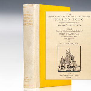 The Most Noble and Famous Travels of Marco Polo Together with the Travels of Nicolò de' Conti.