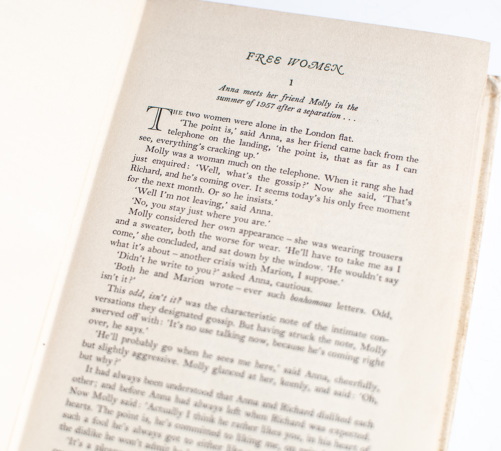 The Golden Notebook.