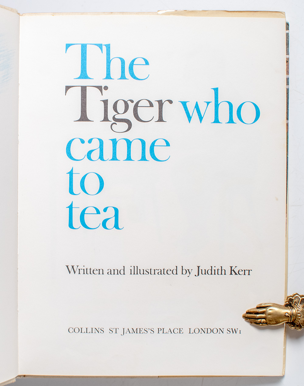 The Tiger Who Came To Tea.