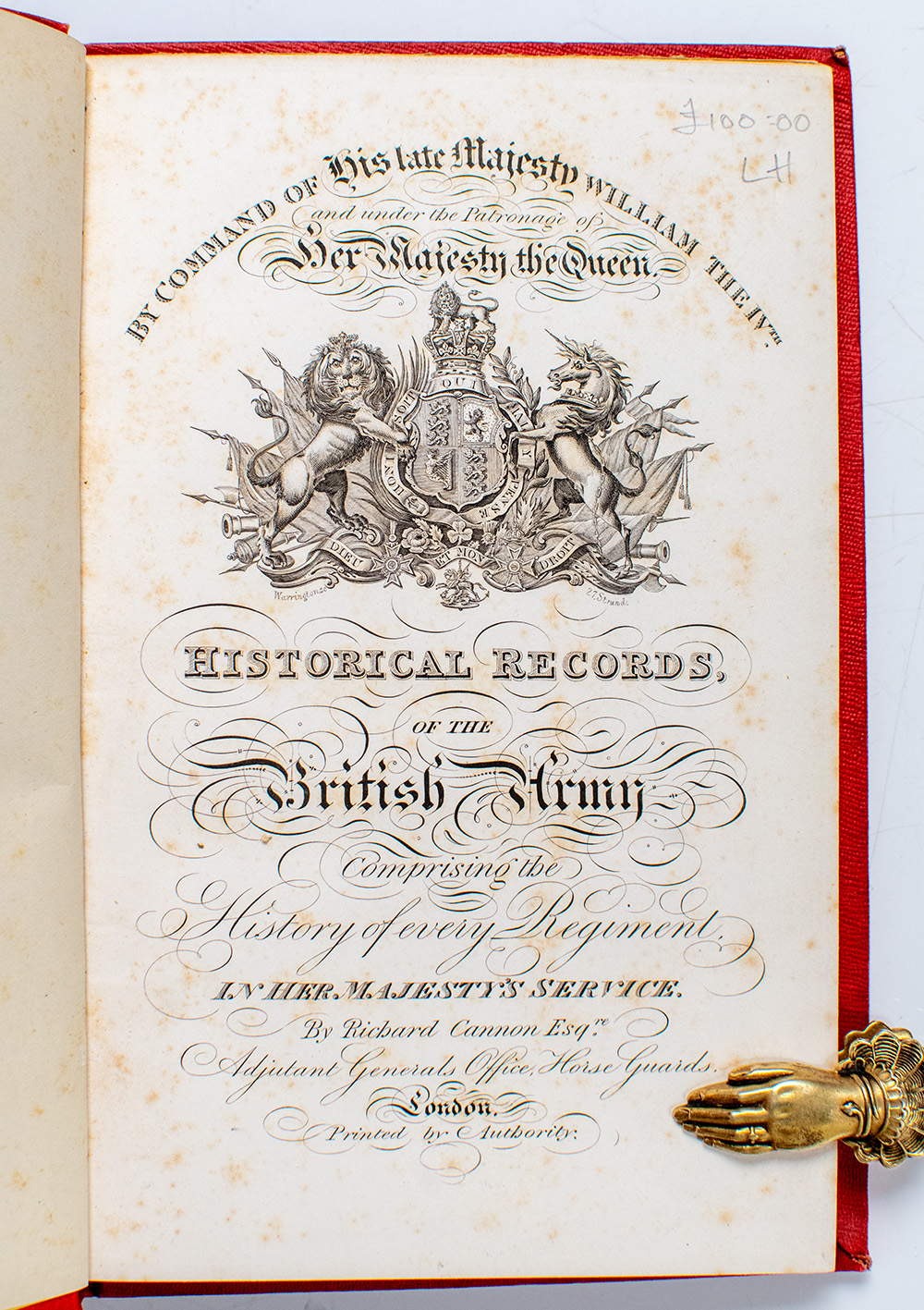 Historical Record of the Twenty-First Regiment, or the Royal North British Fusiliers. Containing an Account of the Formation of the Regiment in 1678, and of its Subsequent Services to 1849.