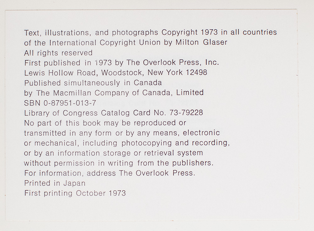 Milton Glaser: Graphic Design.