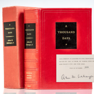 A Thousand Days: John F. Kennedy In the White House.