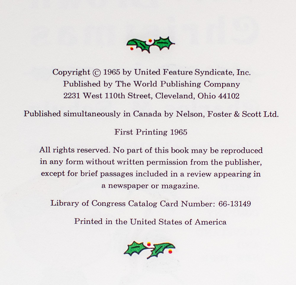 A Charlie Brown Christmas.