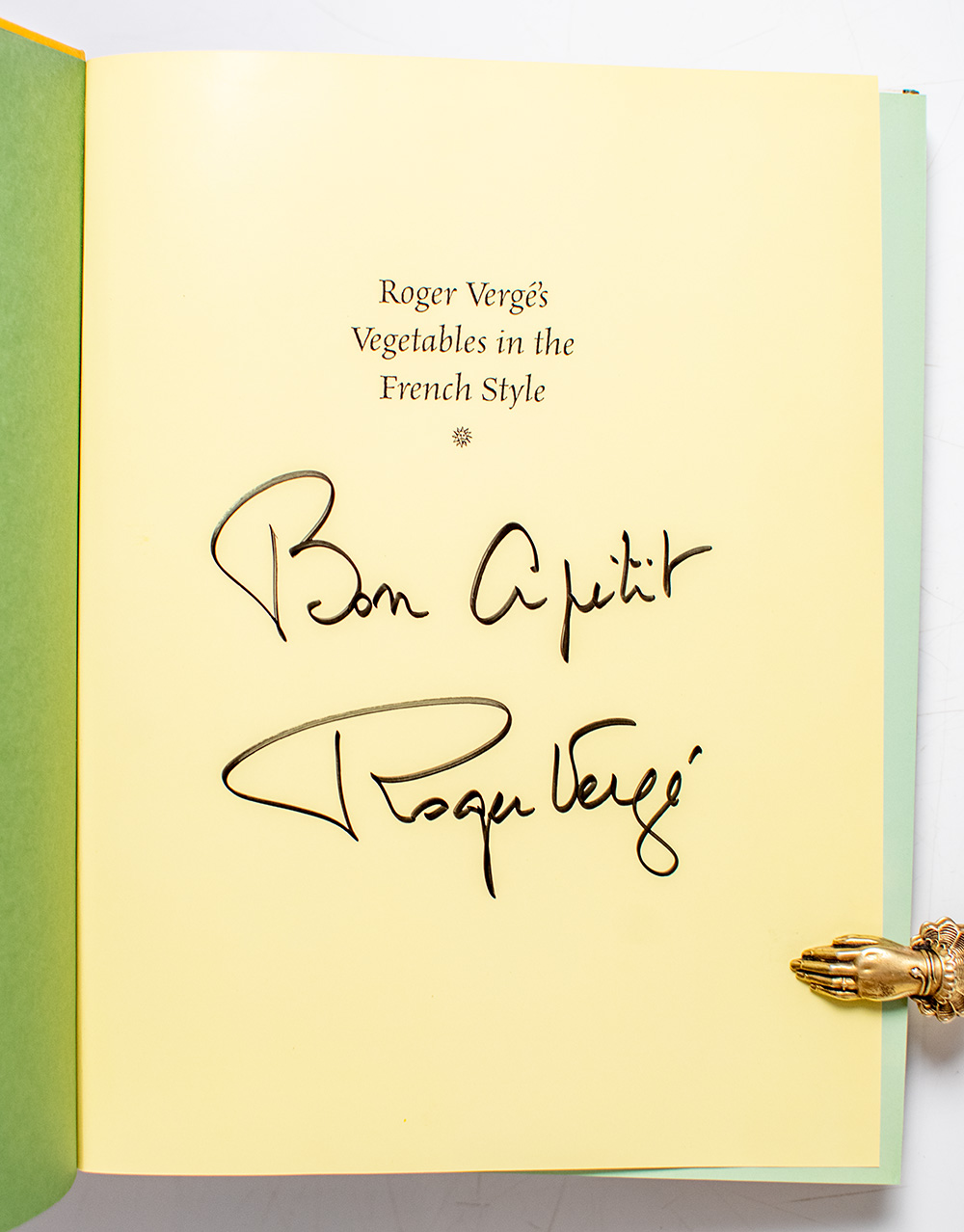 Roger Vergé's Vegetables in the French Style.