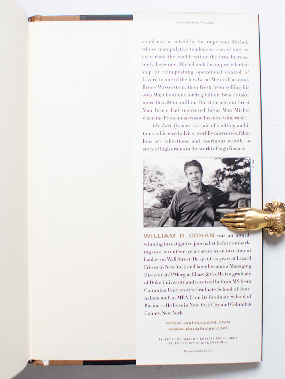 The Last Tycoons: The Secret History of Lazard Freres & Co.