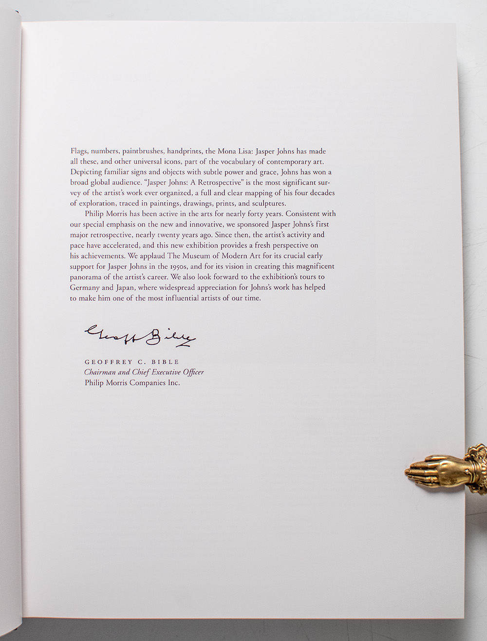 Jasper Johns: A Retrospective.