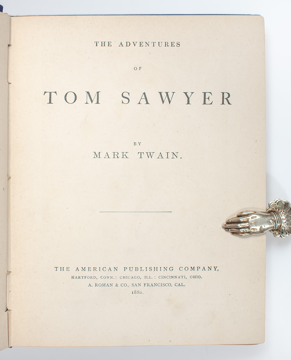 The Adventures of Tom Sawyer.