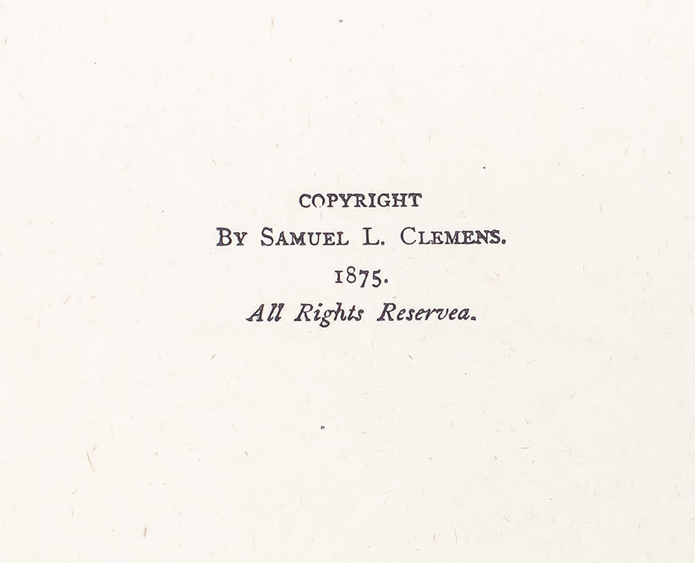 The Adventures of Tom Sawyer.