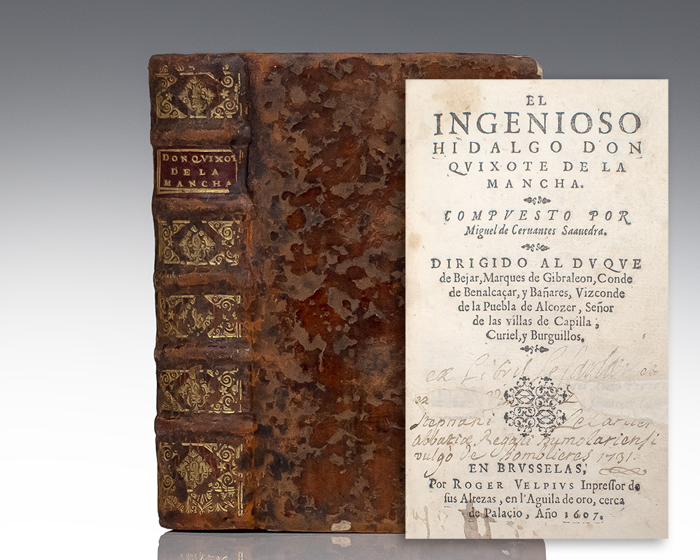 El Ingenioso Hidalgo Don Quixote de la Mancha.