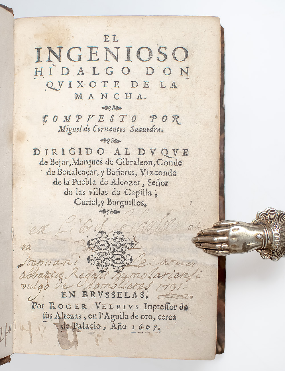 El Ingenioso Hidalgo Don Quixote de la Mancha.