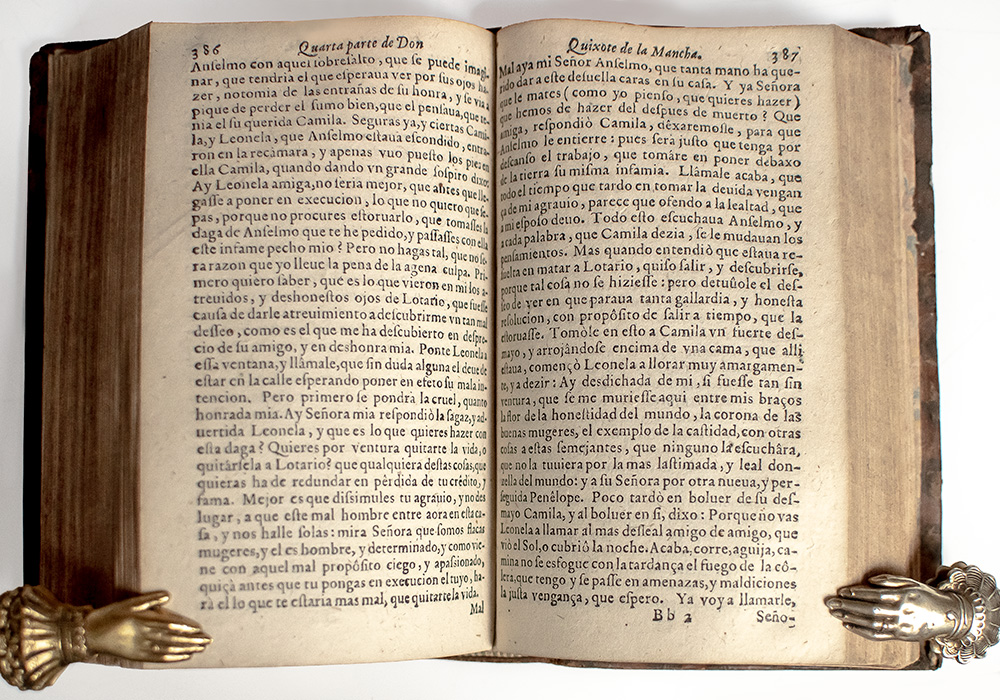 El Ingenioso Hidalgo Don Quixote de la Mancha.