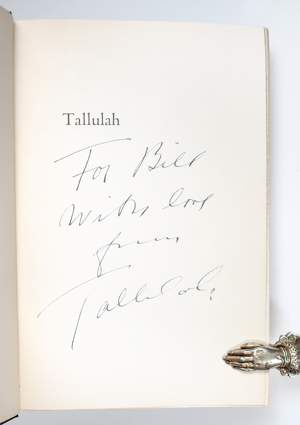 Tallulah: My Autobiography.