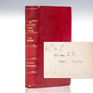 The Leaves of the Tree: Studies in Biography.