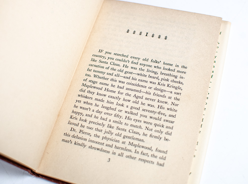 Miracle On 34th Street.